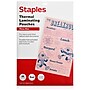 Staples Thermal Laminating Pouches, Menu Size, 3 Mil, 25/Pack (5201102/5201104)~#|#~6DB2D297-3303-4A26-A0D46DB4DEFC25CB_sc7
