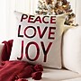 Safavieh Good Tidings Pillow, 18" X 18" (HOL3015A-1818)~#|#~6DB2F18D-4599-49AF-AD4BDB3476D058DC_sc7