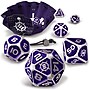 ENHANCE DnD Solid Metal Dice Set, Purple (ENTTDM7520BKWS)~#|#~6DB40C10-6D2F-4388-BA75CCCC25877D4F_sc7