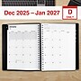 2026 Staples 8" x 11" Four-Person Daily Appointment Book, Black (ST58479-26)~#|#~6DB4A8FC-B512-4FBB-A79172805589BB89_sc7