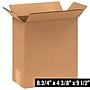 8.75" x 4.38" x 9.5" Shipping Boxes, 32 ECT, Brown, 25/Bundle (849)~#|#~6DBA5FCF-19EA-4BD4-AF85EA319A9E4ABE_sc7