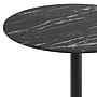 Flash Furniture TopGuard 36" Round Wood Dining Table with Round Base, Black Faux Marble/Black Base (STRD36BMATR24B)~#|#~6DBB79E3-C510-4F94-AABAAA72C8EFF92C_sc7