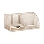 Staples 7-Compartment Metal Mesh Desk Organizer, Warm White (ST63827)~#|#~6DC023E6-2822-4491-B7C6D1FE37264E2B_sc7