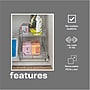 Household Essentials Glidez Metal Organizer, Chrome (61724-1)~#|#~6DC19B9F-3837-47BC-B966A56DD55E53DC_sc7