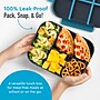 bentgo Snap & Go Kids Bento Box, 4-Compartment, Dinosaur, 33.6 oz. (BGKDBOX-DNO)~#|#~6DC1D2C6-6F4E-4514-A4715A479C300C60_sc7