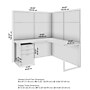 Bush Business Furniture Easy Office L Shaped Cubicle Desk with Drawers, Natural Elm (EODH36SNE-03K)~#|#~6DC3C3E1-2D3D-4B13-ABC16885268884CB_sc7