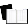 2026 AT-A-GLANCE DayMinder 8" x 11" 4-Person Daily Appointment Book, Faux Leather Cover, Black (G560-00-26)~#|#~6DC4C1F4-DED1-43B1-B9E47E55BB493A89_sc7