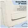 Serta Style Ashland Fabric Swivel Computer and Desk Chair, Ivory (48372)~#|#~6DC71EB3-E4C6-49A8-AD3B5B0E524CB812_sc7