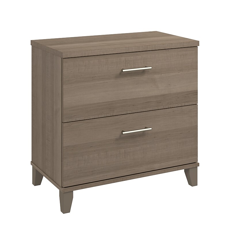 Bush Furniture Somerset Lateral File Cabinet, Ash Gray (WC81680) image 1