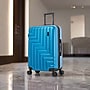 DUKAP Zahav 24.78" Hardside Suitcase, 4-Wheeled Spinner, TSA Checkpoint Friendly, Teal (DKZAH00M-TEA)~#|#~6DCC783F-52B9-45D1-A9C73317636FB7F2_sc7