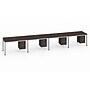 Boss Office Products Simple System 66"W Office Desk with Pedestal, Driftwood, 4/Set (SGSD010-102)~#|#~6DD0E0CC-0DEA-4D42-A0620A6D55E46D70_sc7
