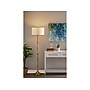 Adesso Eve 61.25" Natural Oak Floor Lamp with Off-White Drum Shade (1577-12)~#|#~6DD37FFE-D048-4CE4-A07A0C104F74789C_sc7