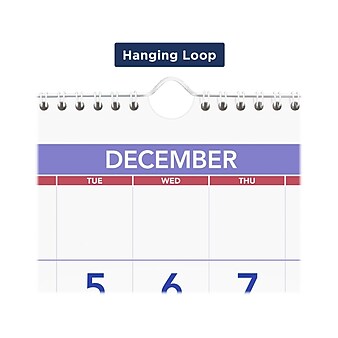 2024 AT-A-GLANCE 12" x 27" Three-Month Wall Calendar (PM11-28-24)
