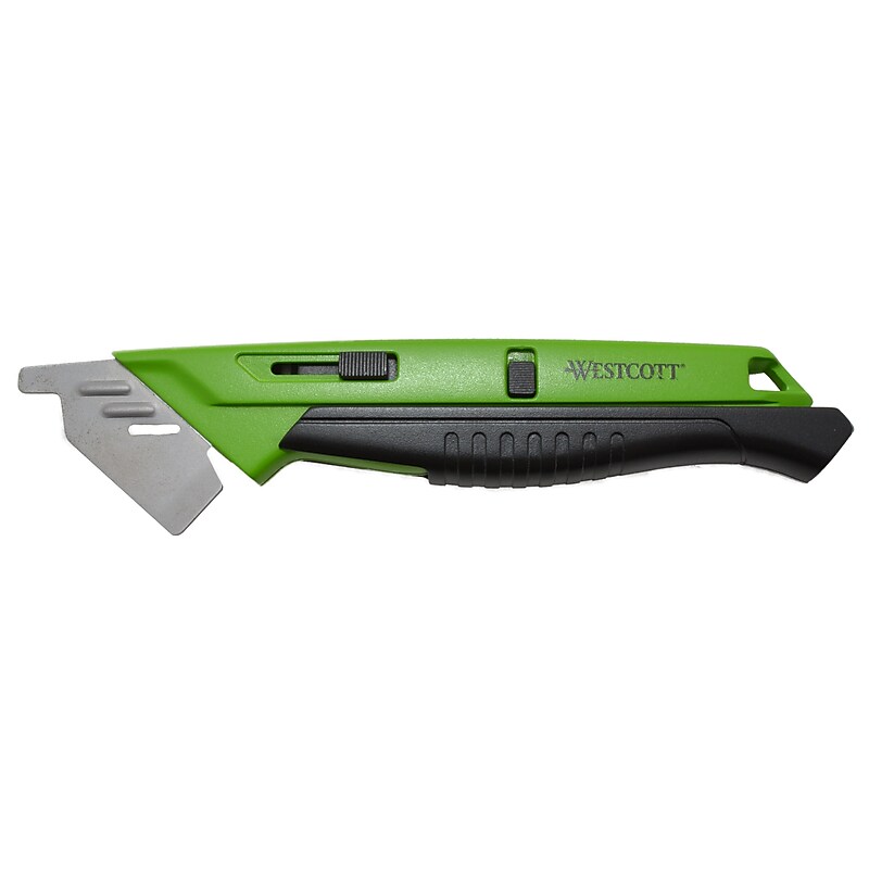 Westcott Dual-sided Ceramic Box Opener, Green (17920) image 1