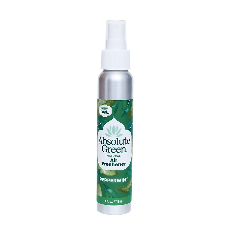 Absolute Green Air Freshener Spray, Peppermint Scent, 4 oz., 12/Carton (AG5-ST-12) image 1