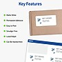 Avery Half-Sheet Printable Shipping Labels, Matte White, Laser/Inkjet, 5.5" x 8.5", 20 Labels/Pack (18126)~#|#~6DE97AEB-EF1A-4A1C-B6CB020E09FB0BF1_sc7