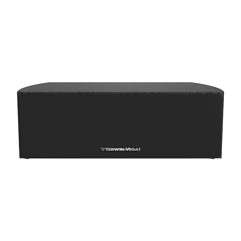 Cerwin-Vega LA LA24B 150W Indoor Shelf Speaker, Black image 1