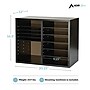 AdirOffice 500 Series 12-Compartment Literature Organizer, 20" x 11.8", Black (500-12-BLK)~#|#~6DEA02F4-1EB7-4C3F-BB20228D97B0A639_sc7