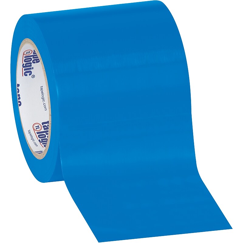 Tape Logic Safety Tape, 4" x 36 yds., Blue, 3/Carton (T94363PKB) image 1