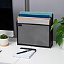 Mind Reader Metal Vertical Desktop Organizer Letter Tray, Black (LETDIV-BLK)~#|#~6DF1BF36-19D5-40A9-BDF0A15A7895A861_sc7