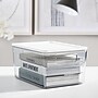 iDESIGN Small Stackable Plastic Storage Bin, Clear, 3/Pack (27994M3)~#|#~6DF5910B-7850-49A1-9057EA3ACA043E0E_sc7