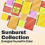 Post-it Notes, 3" x 3", Sunburst Collection, 100 Sheet/Pad, 18 Pads/Pack (654-18SUN-CP)~#|#~6DF955E9-7347-4B77-B6248AE3DF06952F_sc7