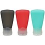 cool gear Go Gear Silicone Travel Toiletry Bottles, 3/Pack (1304)~#|#~6DF9ED95-D855-4224-95D301C91505F3AE_sc7