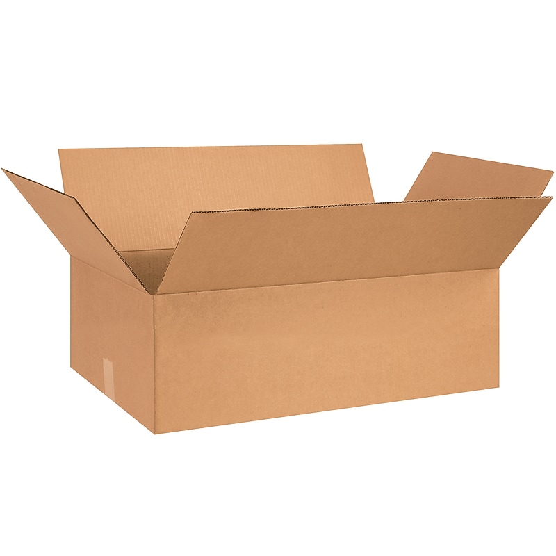 28" x 18" x 8" Shipping Boxes, 32 ECT, 15/Bundle (28188) image 1