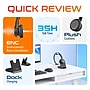 Delton 50X Pro Wireless Noise Canceling Bluetooth Mono Phone & Computer On Ear Headset, Black (DBTHEAD50X)~#|#~6DFCE8EF-A64B-41A6-A792209AD3AE4CF2_sc7