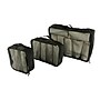 TUCCI 3-Piece Fabric Packing Cube Set, Water Resistant, Black (T0553-BLK)~#|#~6DFECD53-BB56-4046-828B2EE89BEE27E1_sc7