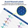 Avery Laser/Inkjet Multipurpose Labels, 2.5" x ", Glossy Clear, 450/Pack (94749)~#|#~6E01531E-7482-4AC9-81762DF05CD3E777_sc7