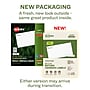 Avery EcoFriendly Laser/Inkjet Return Address Labels, 1/2" x 1-3/4", White, 8000 Labels/Pack (48467)~#|#~6E073786-8B1A-47E2-900A0ED3316A54F4_sc7