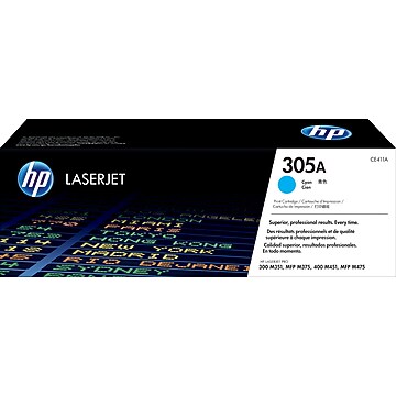 HP 305A Black/Cyan/Magenta/Yellow Standard Yield Toner Cartridge
