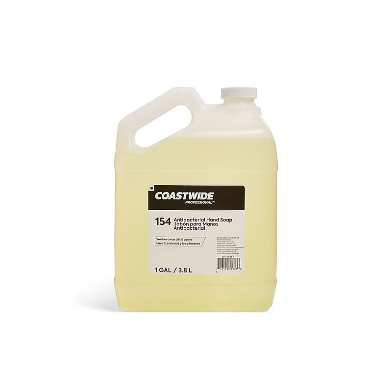 Coastwide Professional Antibacterial Liquid Hand Soap Refill, 1 Gal., 4/Carton (CW153RU01-ACT) image 1