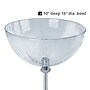 Azar 16"W Bowl Tower Display, Clear (700956)~#|#~6E115D8C-5FA1-4CA2-8A689B4FAC11D1E0_sc7