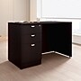 Boss Office Products 48"W Desk with Box/Box/File Pedestal, Mocha (GROUP104-MOC)~#|#~6E11B535-904D-4D64-8F5940276E016E74_sc7