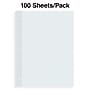 Staples Graph Ruled Filler Paper, 8.5" x 11", White, 100 Sheets/Pack (ST25549G)~#|#~6E12D1C2-0257-4337-B302C7A899BE480A_sc7