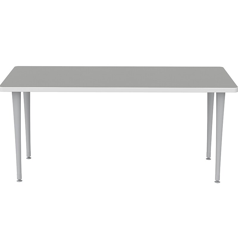 Safco Rumba Training Room Table, 24" x 60", Fashion Gray (RBA6024PGSLFNGY) image 1