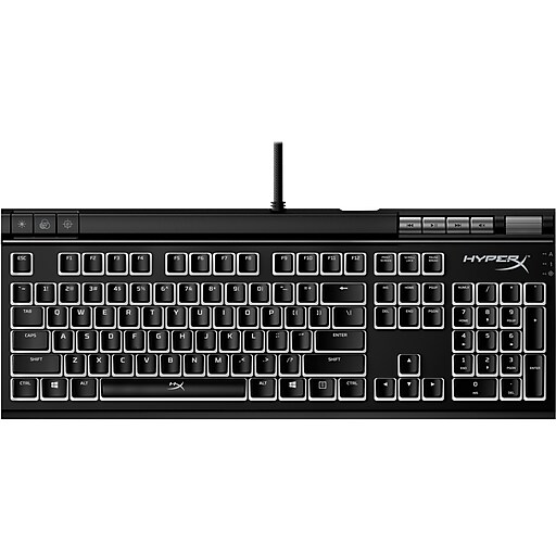HP HyperX Alloy Elite 2 Gaming Mechanical Keyboard, Black (4P5N3AAABA) Staples