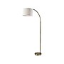 Simplee Adesso Jace 64" Antique Brass Floor Lamp with Off-White Drum Shade (SL1145-21)~#|#~6E1C0559-7320-4BDD-A29F7023076AFFE9_sc7