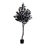 Nearly Natural Pre-Lit Artificial Halloween Black Maple Tree, 6' (T5219)~#|#~6E1E9E13-B1FC-4E94-B37DD027EDED22ED_sc7