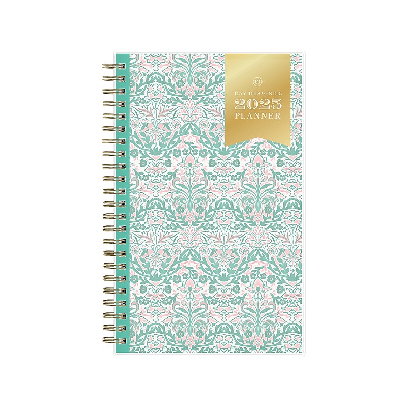 2025 Blue Sky Day Designer Arcadia 5" x 8" Weekly & Monthly Planner, Plastic Cover, Multicolor (148143) image 1