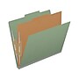 Medical Arts Press Pressboard Classification Folder, 1-Divider, 2" Expansion, Letter Size, Green, 10/Box (DV-T42-14-3AGN-PKT)~#|#~6E290A92-5236-4310-819E2E9448117909_sc7