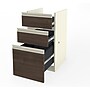 Bestar Prestige 92.3"W Laminated Wood U-Shaped Executive Desk Bundle, Antigua (99871-52)~#|#~6E2C0630-F59E-4D4E-AE0BEFFEAE7992BB_sc7