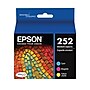 Epson T252 Cyan/Magenta/Yellow Standard Yield Ink Cartridge, 3/Pack~#|#~6E2D7D33-5D6A-4833-95F0665C4AEFFADC_sc7