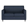Flash Furniture Hercules Diplomat LeatherSoft Loveseat, Navy/Chrome Legs (BT8272NVYCHR)~#|#~6E2F9C86-EACB-4876-87036678D52FCABE_sc7