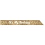 Party City It's My Birthday Sash, Gold Glitter (AM340353-NS)~#|#~6E30A8EC-3E85-46F4-95E525F85DDF9001_sc7