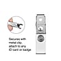 Staples Badge Straps, Vinyl/Metal, Clear, 100/Pack (18914/1122897)~#|#~6E32EE9A-F5FF-4166-BF5BFC0DE8DBABF2_sc7