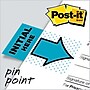 Post-it 'Initial Here' Message Flags, 1" Wide, Blue, 100 Flags/Pack (680-IH2)~#|#~6E33EE75-EC2A-4416-8D0B0C8E75139E01_sc7