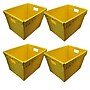 Flipside 44 Qt. Storage Tote, Yellow, 4/Pack (40142)~#|#~6E3433BD-2BF5-40B2-AEA47FC1CE487766_sc7